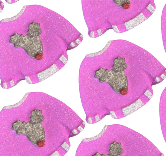 Pink Reindeer Jumper Bath Bomb